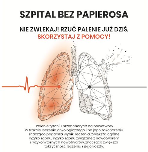 OSSP szpitale prywatne ilustracja "szpital bez papierosa"