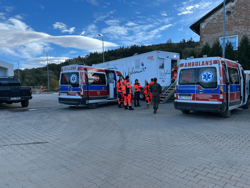 medycy z okolic Wejherowa z pomocą powodzianom zdjęcie1 