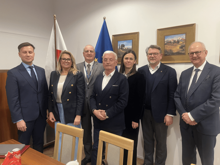 Spotkanie Zarządu OSSP z Ministrem Jerzym Szafranowiczem