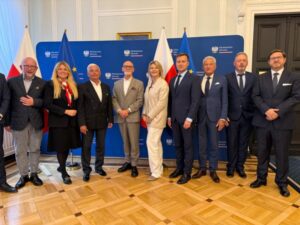 Spotkanie władz OSSP w Ministerstwie Zdrowia 6.10.2025 ilustracja 2